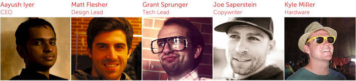 Introducing Team piq (from Left to Right):