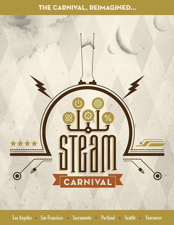 First version of our carnival poster