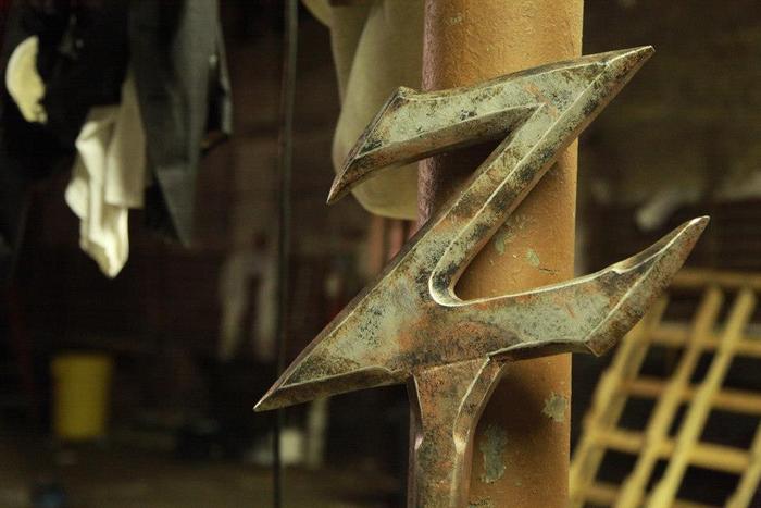 Our original Lord Zedd staff, hand-made by our production designer & associate producer Jason Short (only 30 available at the $250 reward level!)