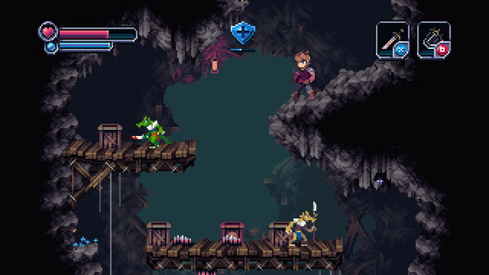 Getting the drop on some unsuspecting kobolds.