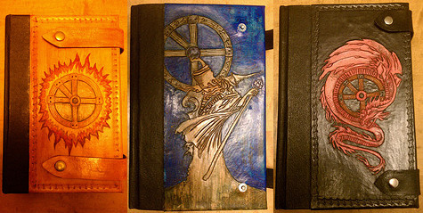 Samples of Dan's custom binding work