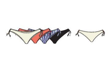 Alternate Side Ties Bottom