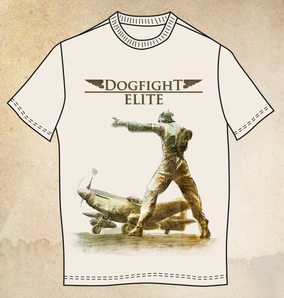 One of the exclusive kickstarter t-shirt reward!