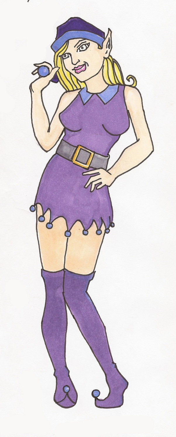 For a few extra bucks, Jim will color the sketch for you. That's pretty cool.