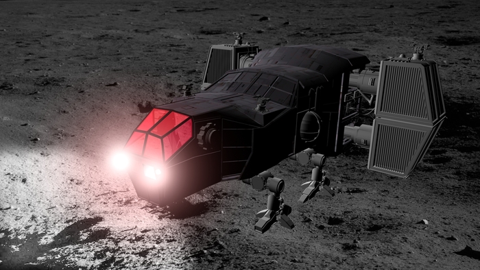 Concept Art - Cargo Ship