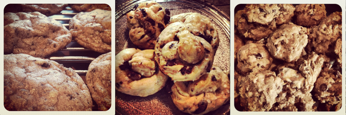 creating tasty treats like a cookies and cream cookie, a s’mores cookie and a salted chocolate chip brioche… just to name a few