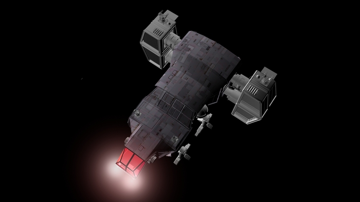 Concept Art - Cargo Ship