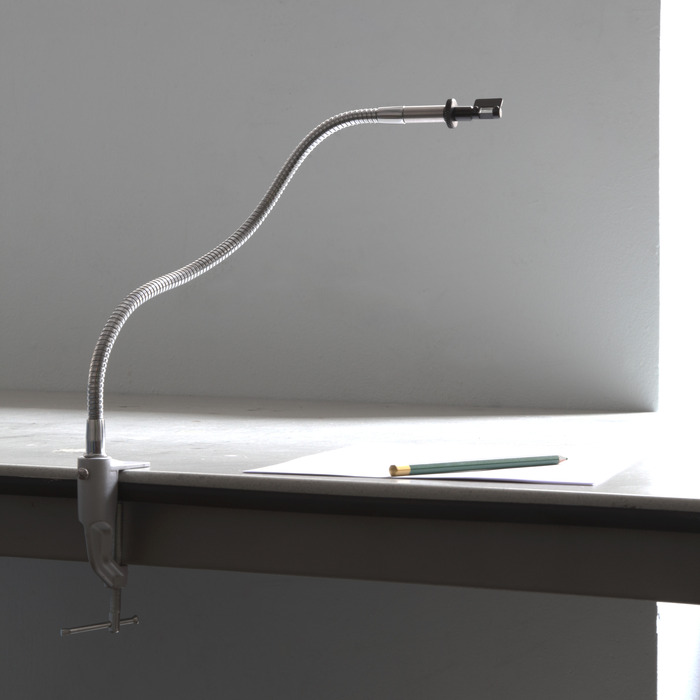 Our project: the NeoLucida, a camera lucida for the 21st century. Shown here is a working prototype, constructed from a combination of mass-manufactured and custom-machined parts.