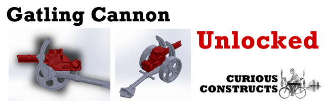The Gatling Cannon, designed by Kit Burrows.