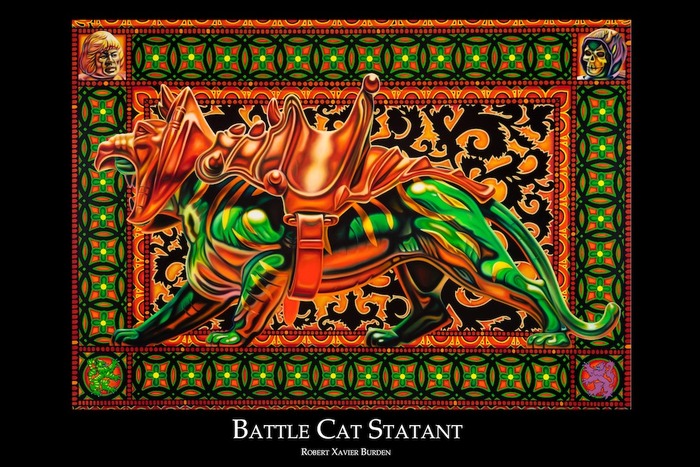 Battle Cat Poster (available in 24"x36" and 12"x18")