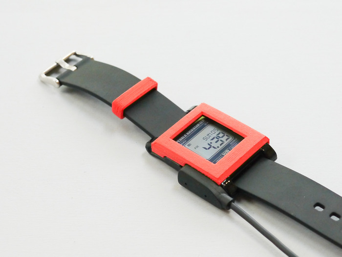 Cover with charging cable attached