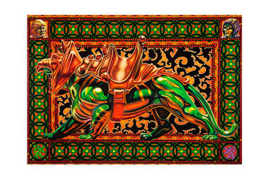 "Battle Cat Statant" 24"x36" limited edition giclée print