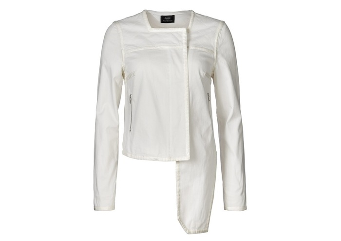 Pledge $174 and select the JEANS JACKET (WHITE) PLAN 1 to get this piece - retail price $339