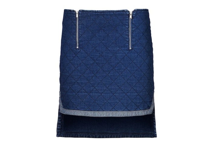 Pledge $124 and select the JEANS SKIRT (BLUE) PLAN 1 to get this piece - $189