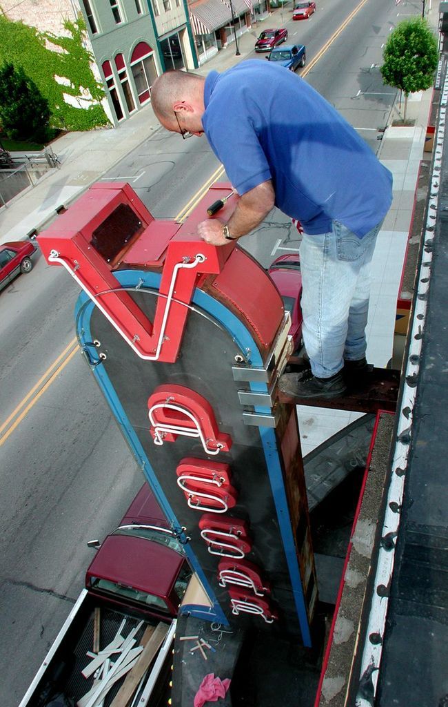 Marquee restoration in 2010