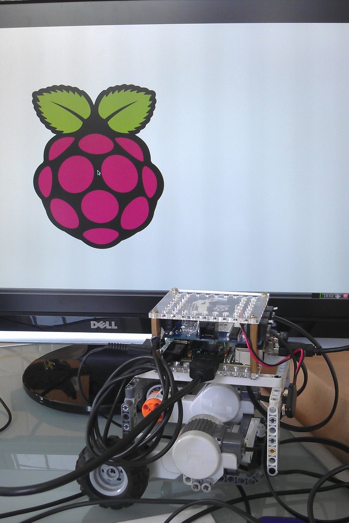 Early Prototype of the BrickPi