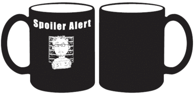 Just an artist's conception. The real mug will be much more three-dimensional.