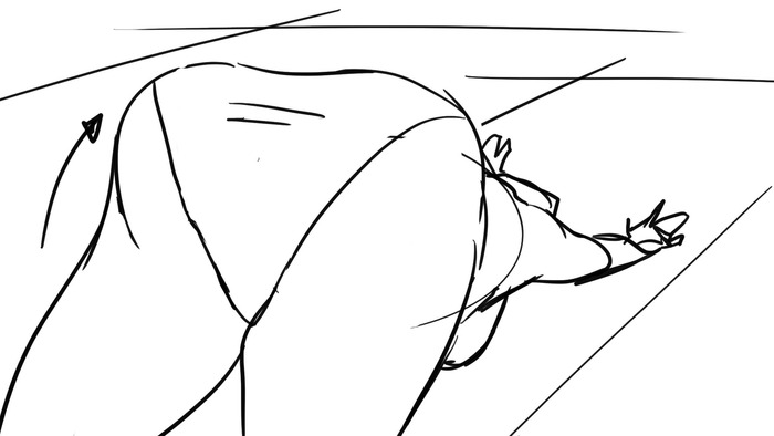 Cocaine yoga (downward dog... I think).