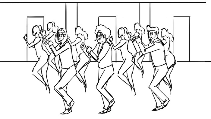 YEAH! Everybody choreograph dance workout together.