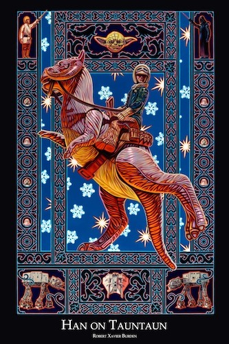 Han on Tauntaun (available in 12"x18" only)