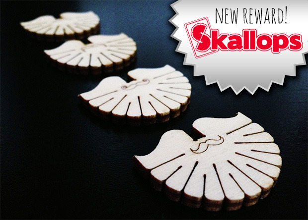 NEW REWARD: Mustache Skallops