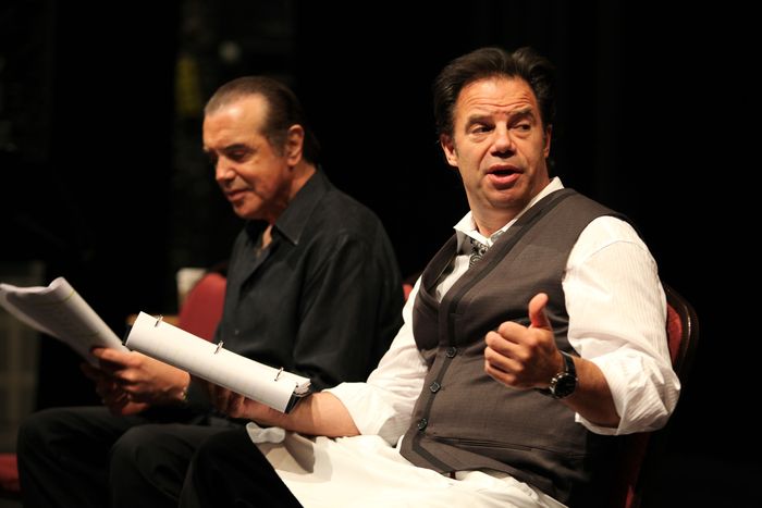 Chazz Palminteir (SAL SICUSO) and Kenny D'Aquila (GINO SICUSO)