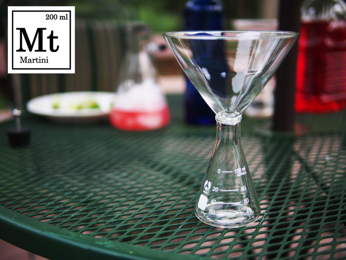Fluidless Martini Glass
