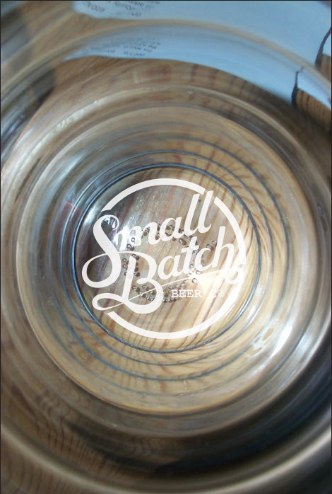 Our Unique Glasses With Our Logo At The Bottom