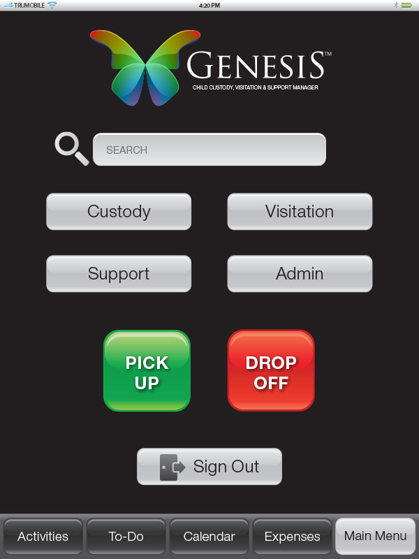 Main Screen - Design Concept #2