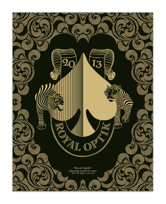 Royal Optik Ace of Spades Screen Print Poster