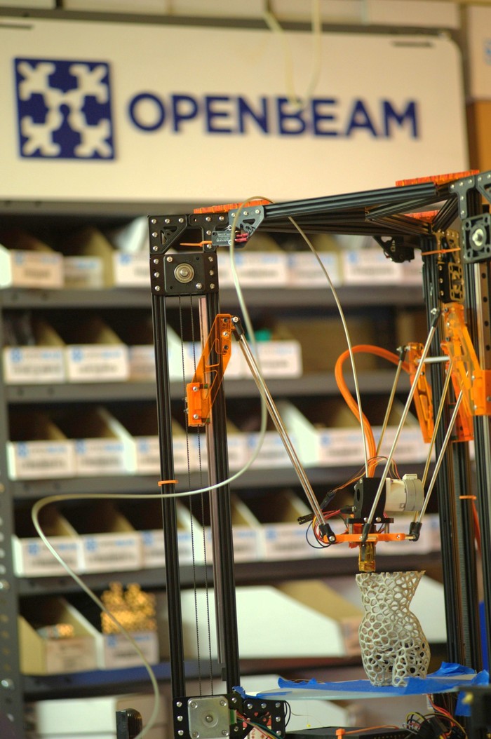 OpenBeam Kossel Pro - Prototype-03 - at Metrix Create:Space