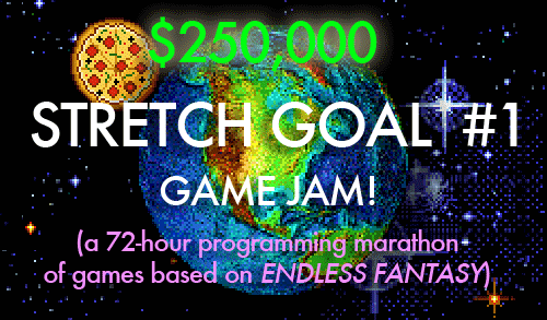 $250,000 GOAL: free games based on songs from ENDLESS FANTASY!