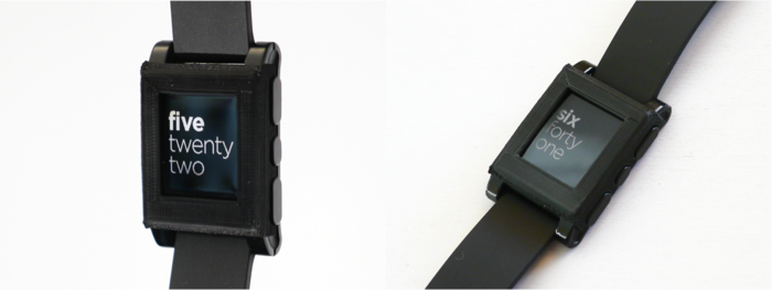 Bevel Design (in Black) - prototype design using ABS (and not PLA)