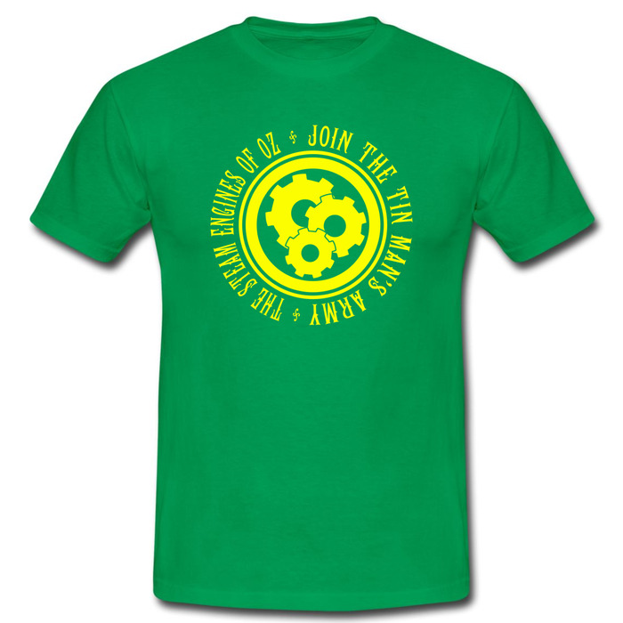 Join The Tin Man's Army Shirt in Green