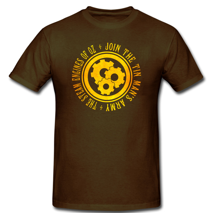 Join the Tin Man's Army Shirt in Brown
