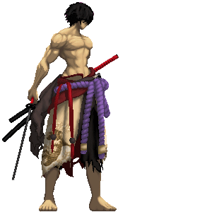 Here's one of the half complete animations, showing a simple turn animation
