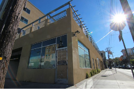 Linea Caffe Location - Looking down San Carlos St. where outdoor seating will be added