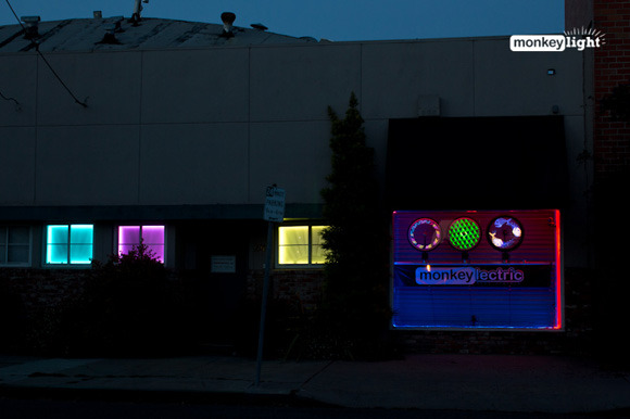 MonkeyLectric design and manufacturing building - just outside San Francisco