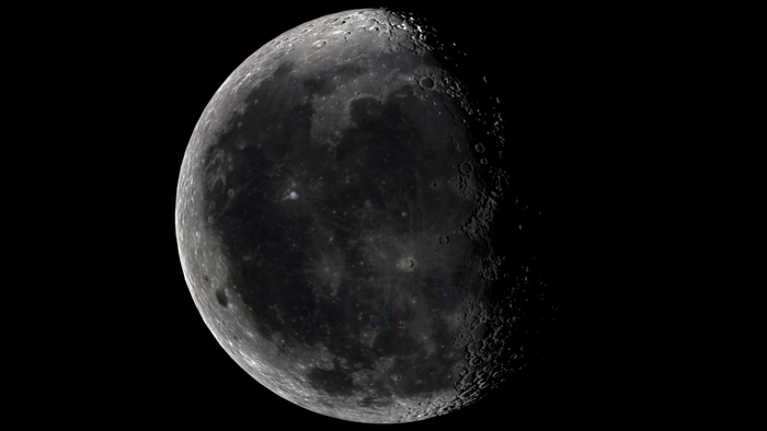 Test render of our Moon model.