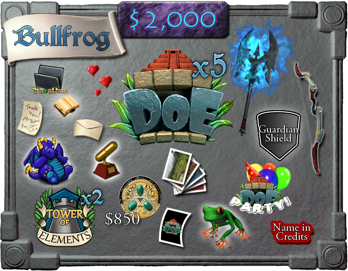 $2,000 - Bullfrog (limit 5)