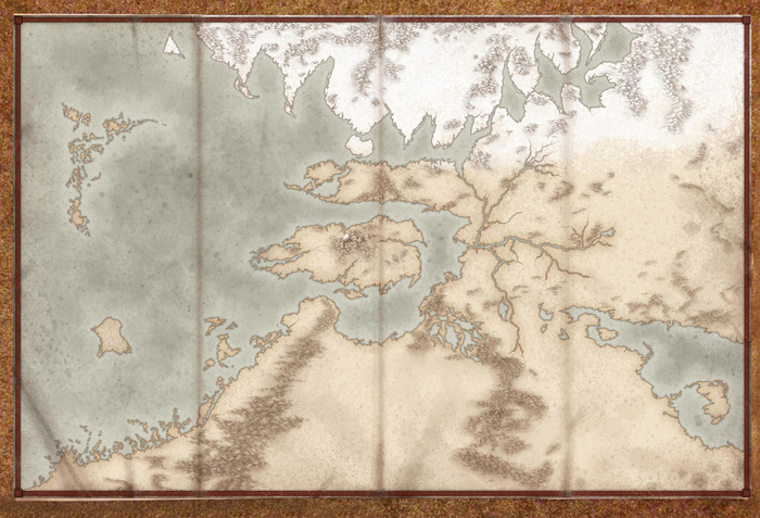 EX3 Map of Creation In Progress- Stage 2- by Jared Blando