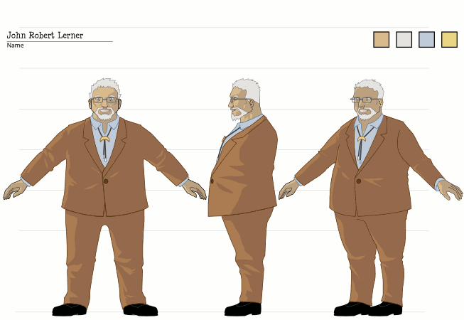 Character Modelsheets by Daniel Fu