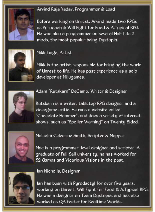 Pyrodactyl Team Members