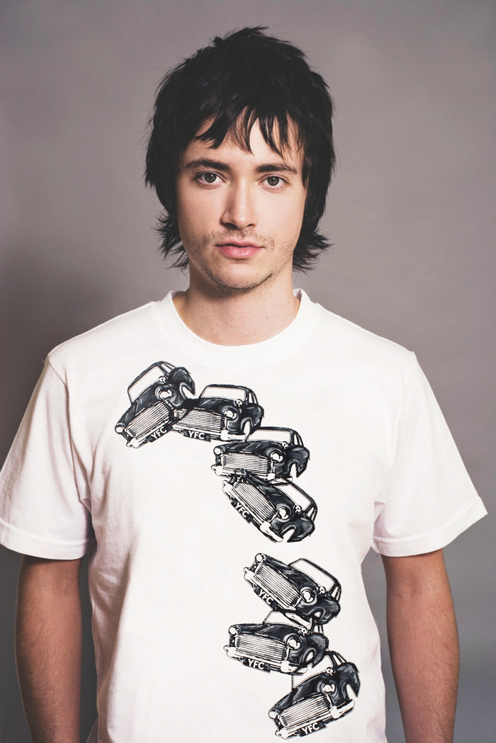 Option #2 for men's T-shirt! Full painting design. Which do you prefer?