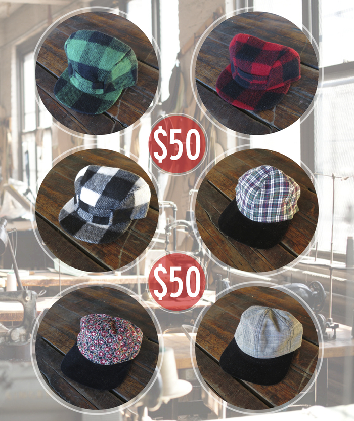 Deadstock vintage caps from the factory!