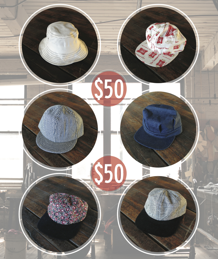 Deadstock vintage caps from the factory!