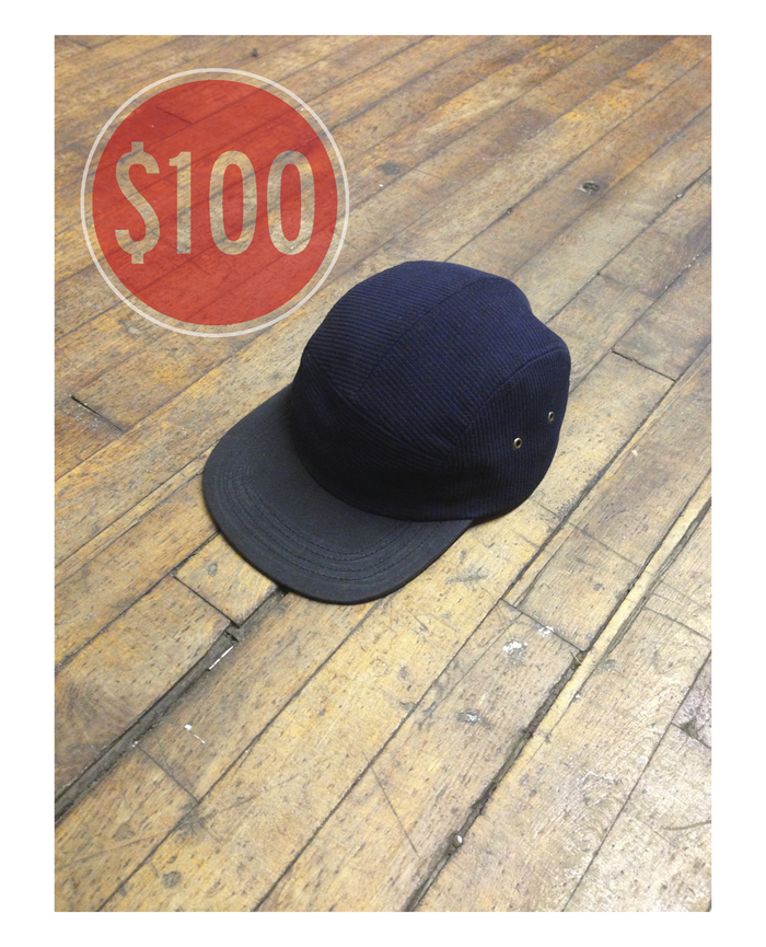 Our five panel camp cap.