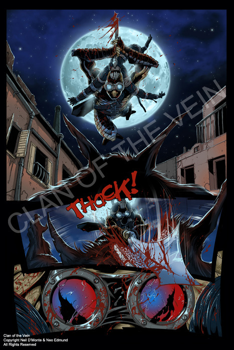 Clan of the Vein comic page