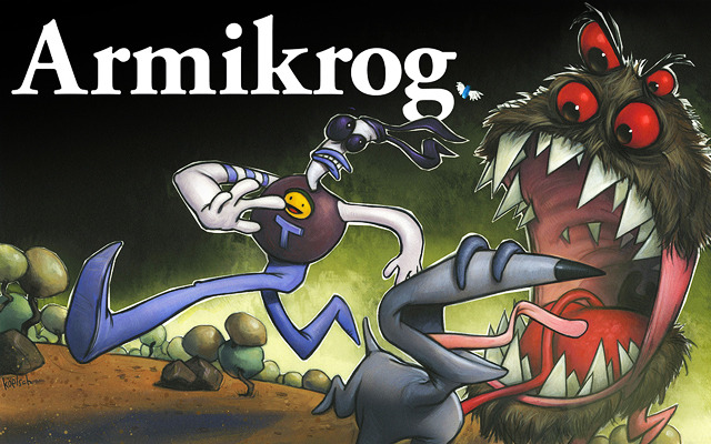 Illustration by Earthworm Jim poster artist, Mike Koelsch