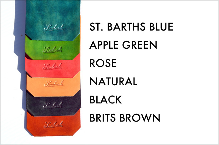 Lombardi Leather Studio Colors